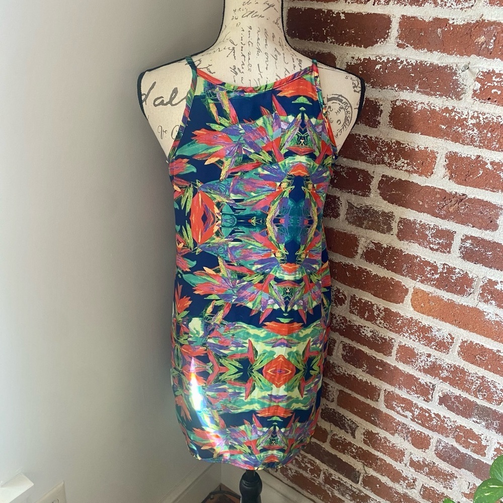 Cotton On Navy Floral Summer Dress - Picture 5 of 7